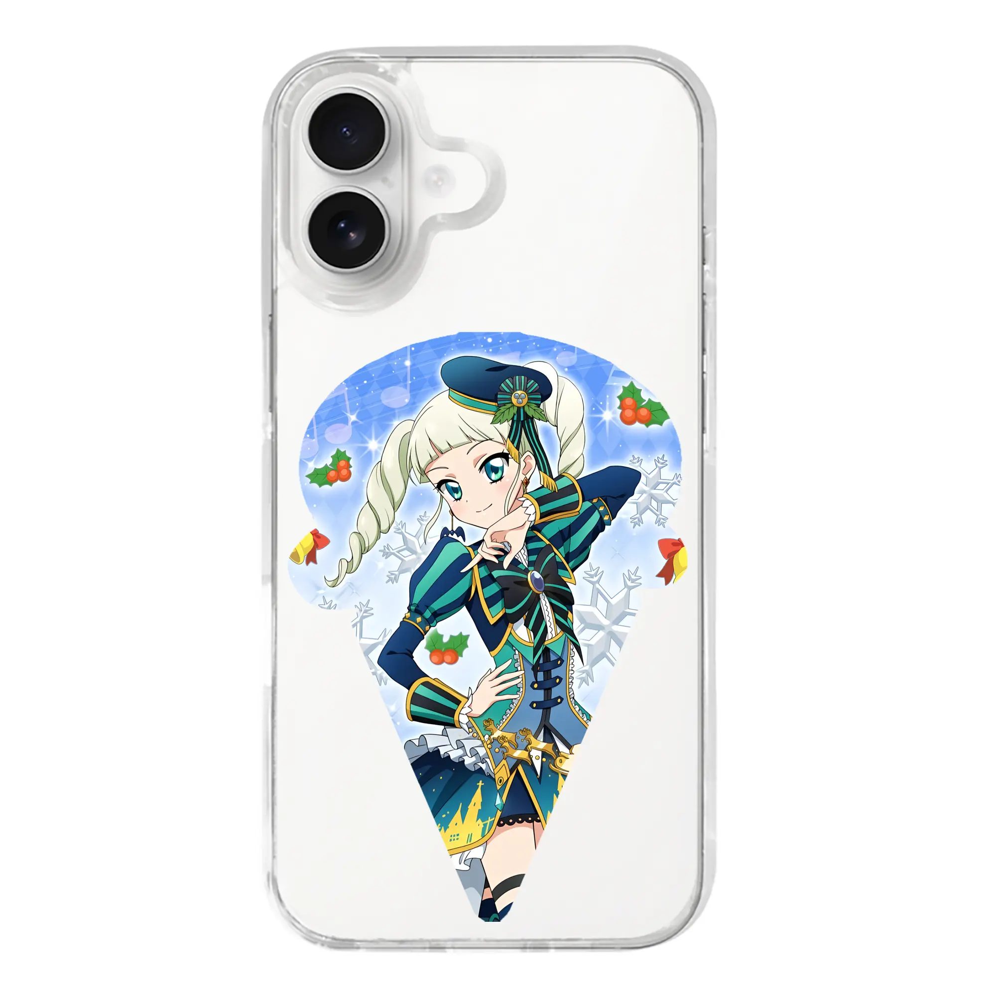 アイカツ グッズ 藤堂 ユリカ - iPhone 17シリーズ 透明スマホケース – 薄型・耐衝撃・精密フィット保護カバー